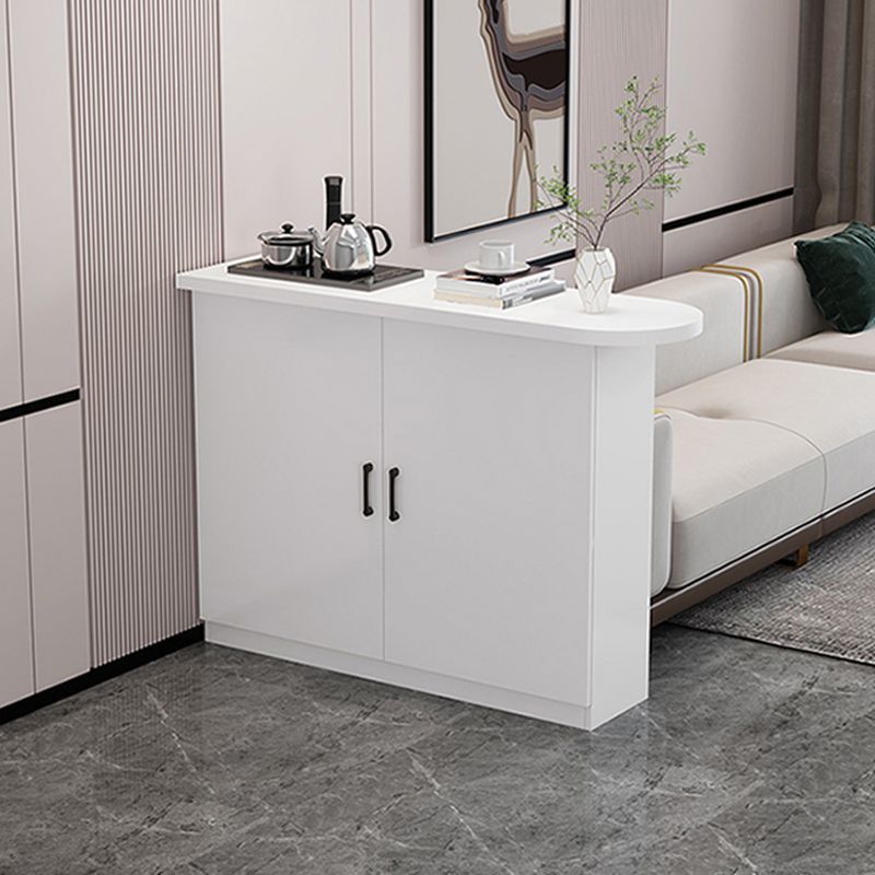 Modern Indoor Counter Table Faux Wood Bar Stool Table with Storage Clearhalo 'Bar Furniture' 'Bar Tables' 'bar_tables' 'furn' 'furn_bar_tables' 'Furniture' 'Kitchen & Dining Furniture' 1200x1200_ee8a0438-fd26-4fe3-a060-e4b75d94fa06
