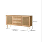 Traditionele opbergkast Dressoir Houten kist met laden