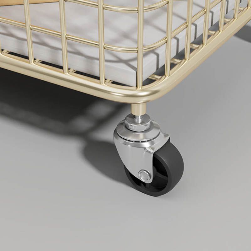 Modern Basket Storage Coat Hanger Castors Detail Metal Coat Rack for Living Room Clearhalo 'Entry & Mudroom Furniture' 'furn' 'furn_hall_tree_coat_racks' 'Furniture' 'Hall Trees & Coat Racks' 'hall_tree_coat_racks' 1200x1200_ee8edc52-1360-424c-8263-808a80935cbe