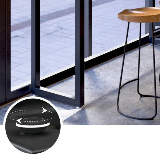 屋内の産業長方形の高さのテーブルソリッドウッドビストロバーデスク