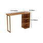 Mesa de bar contemporánea de 1/2/3 piezas, juego de mesa rectangular de madera para cocina