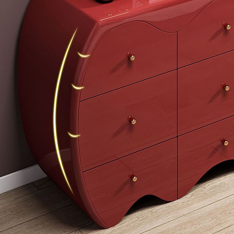 Contemporary Horizontal Double Dresser Wood Storage Dresser with 9 Drawers for Home Clearhalo 'Bedroom Furniture' 'Dressers & Chests' 'dressers_chests' 'furn' 'furn_dressers_chests' 'Furniture' 1200x1200_ee91ce09-7ca0-44d1-986b-771e8490bbf1
