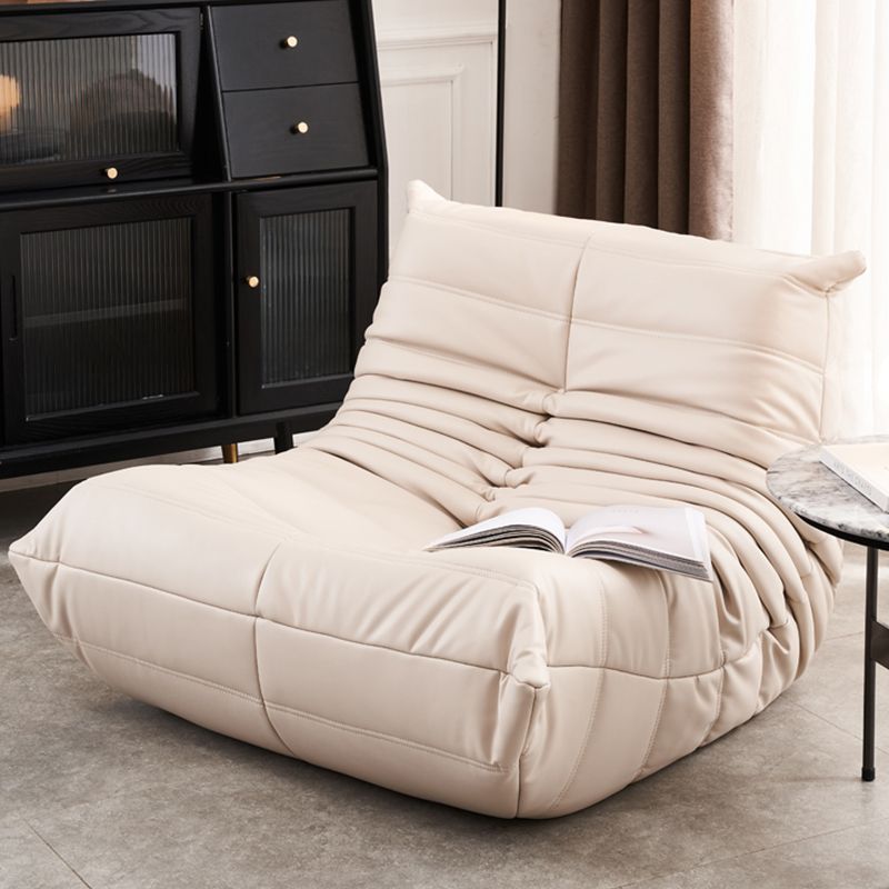 Ultra-Modern Sofa 27.6"High Tuxedo Arm Tight Back Single Cushion Seat Sofa Clearhalo 'furn' 'furn_sofas' 'Furniture' 'furniture_sofas' 'kitchen' 'kitchen_sofas' 'Living Room Furniture' 'Sofa' 'sofas' 1200x1200_ee9534c8-50e0-4372-9687-8b0d092faf5b