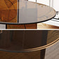 Contemporary Style Tempered Glass Dining Table Double Pedestal Base Free Form Table Clearhalo ' dining_table' 'Dining Tables & Seating' 'Dining Tables' 'furn' 'furn_dining_table' 'Furniture' 'furniture_dining_table' 'Kitchen & Dining Furniture' 'kitchen&dining_furn' 'kitchen' 'kitchen_dining_table' 1200x1200_ee96e48c-42a9-40d8-9733-a1336986f311