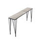 Industrial Bar Height Table Stone Top Bistro Table with Metal Base Clearhalo 'Bar Furniture' 'Bar Tables' 'bar_tables' 'furn' 'furn_bar_tables' 'Furniture' 'Kitchen & Dining Furniture' 1200x1200_ee98f3be-0246-446b-bc47-dd34bd4e13f6