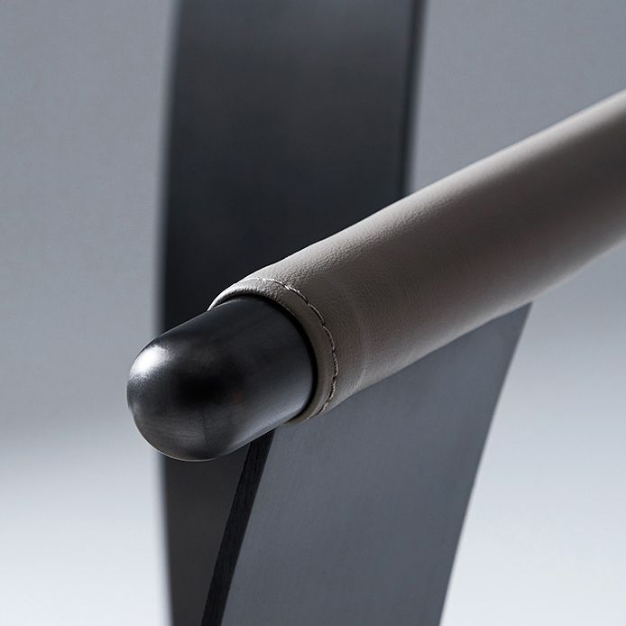 Nordic Style Dining Chair Upholstered Arm Chair for Dining Room