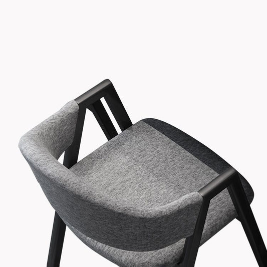 Modern Style Traditional Height Dining Set with Rectangle Shape Table and Black Double Pedestal Base Clearhalo 'Dining Room Sets' 'Dining Tables & Seating' 'dining_room_set' 'furn' 'furn_dining_room_set' 'Furniture' 'furniture_dining_room_set' 'Kitchen & Dining Furniture' 'kitchen&dining_furn' 'kitchen' 1200x1200_ee9db648-916f-4dd5-a189-7bd5062202b7