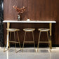 Glam Low Back Dining Stools Armless Bar Stools with Footrest Clearhalo 'Bar Furniture' 'Bar Stools' 'bar_stools' 'furn' 'furn_bar_stools' 'Furniture' 'Kitchen & Dining Furniture' 1200x1200_eea17fb1-ecbf-487b-98a0-1c03b62c6ccc