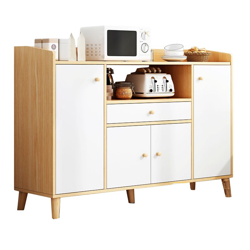 Servidor de comedor de estilo moderno servidor de madera de ingeniería para sala de estar