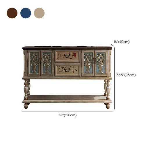 36.6" Tall Wood Accent Cabinet, Industrial Rectangle Accent Chest with Doors Clearhalo 'Cabinets & Chests' 'cabinets_chests' 'furn' 'furn_cabinets_chests' 'Furniture' 'Living Room Furniture' 1200x1200_eea20222-53a9-4aa2-88eb-46f6ca2c7c82