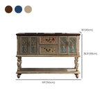 36.6" Tall Wood Accent Cabinet, Industrial Rectangle Accent Chest with Doors Clearhalo 'Cabinets & Chests' 'cabinets_chests' 'furn' 'furn_cabinets_chests' 'Furniture' 'Living Room Furniture' 1200x1200_eea20222-53a9-4aa2-88eb-46f6ca2c7c82