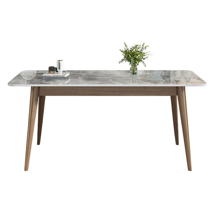 Modern Style Sintered Stone Dining Table 4 Legs Rectangular Table in Grey Clearhalo ' dining_table' 'Dining Tables & Seating' 'Dining Tables' 'furn' 'furn_dining_table' 'Furniture' 'furniture_dining_table' 'Kitchen & Dining Furniture' 'kitchen&dining_furn' 'kitchen' 'kitchen_dining_table' 1200x1200_eea3bcf7-1661-40aa-805c-5f4b40e8546f