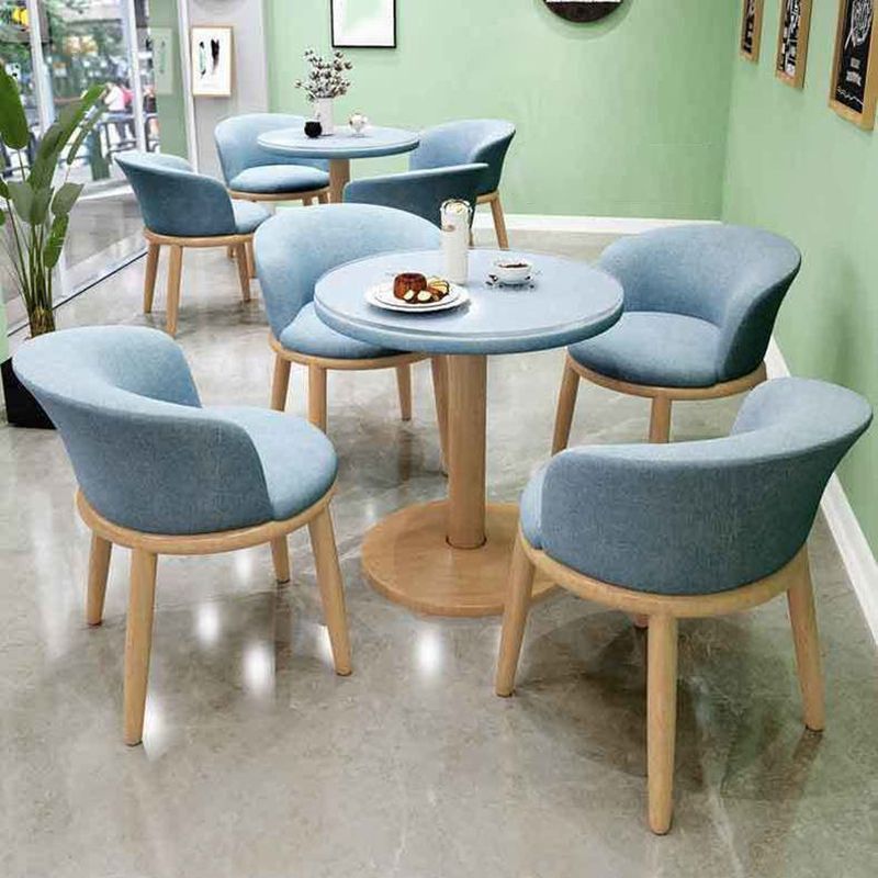 Modern Metal Dining Room Chair Upholstered Armless Dining Chairs for Restaurant Use Clearhalo ' kitchen&dining_furn' 'Dining Chairs' 'Dining Tables & Seating' 'dining_chair' 'furn' 'furn_dining_chair' 'Furniture' 'furniture_dining_chair' 'Kitchen & Dining Furniture' 'kitchen' 1200x1200_eea5a180-0c71-426f-92bb-b0fa218d5190