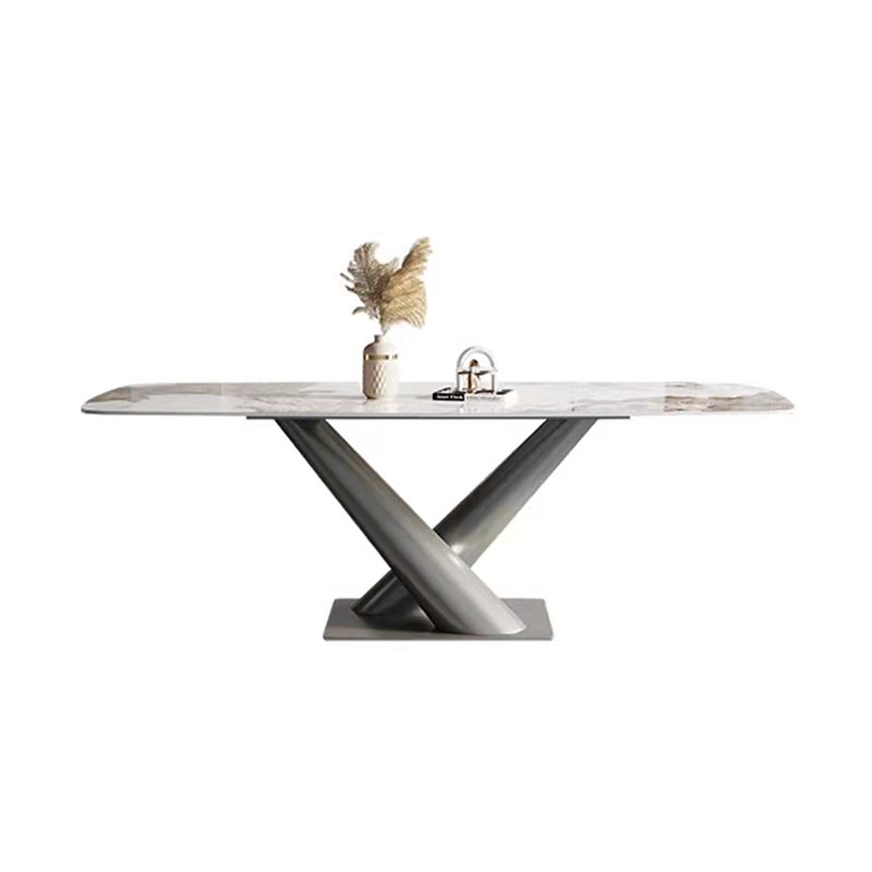 High Gloss Biege eettafel set 1/2/4/5/7 stuks Glam Dinette Set voor thuis