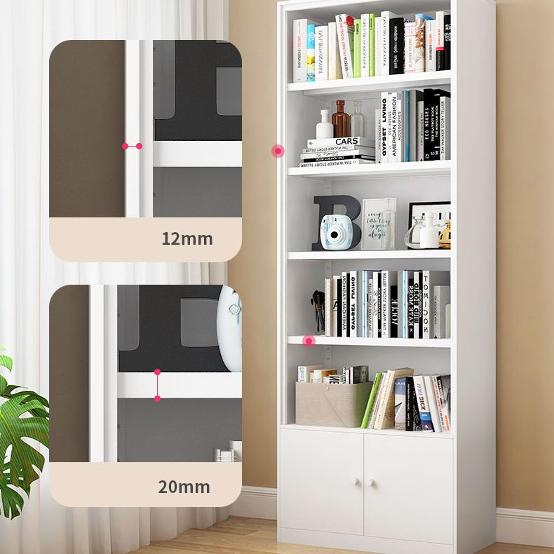Metal Closed Back Bookshelf Modern Standard -Speicherbuchhandel