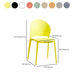 Contemporary Dining Room Dining Chair Plastic Stacking Side Chair Clearhalo 'Dining Chairs' 'Dining Tables & Seating' 'dining_chair' 'furn' 'furn_dining_chair' 'Furniture' 'Kitchen & Dining Furniture' 1200x1200_eeaafa5f-bd6b-4d20-a8ce-f64732648589