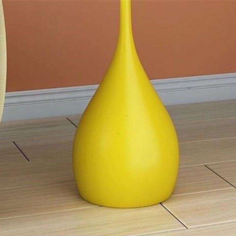 Accento di ferro da comodino Industrial rotondo cabidiere rotondo, 23,6 "di altezza