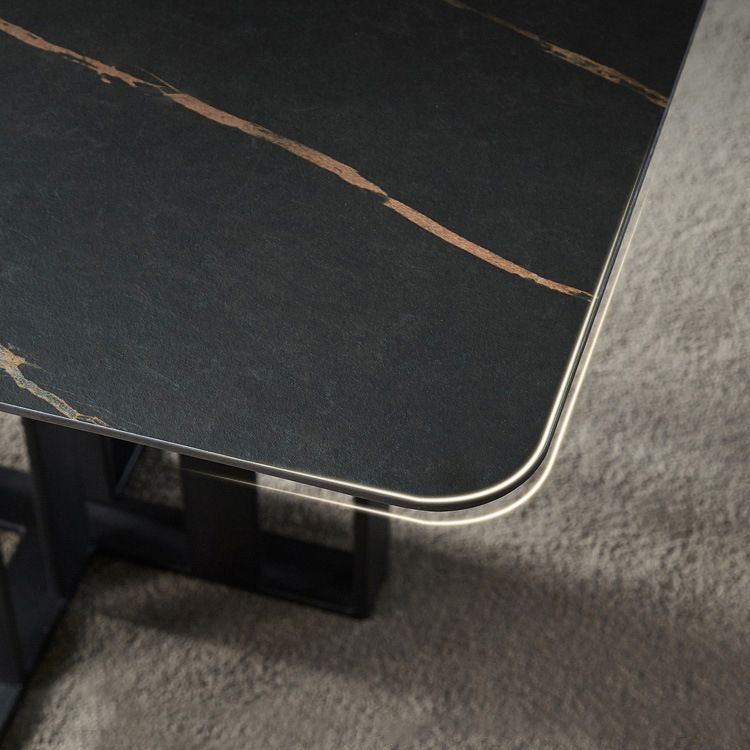 Modern Sintered Stone Dining Table Set Rectangle 1/2/5/7 Pieces Dining Set for Home Use Clearhalo 'Dining Room Sets' 'Dining Tables & Seating' 'dining_room_set' 'furn' 'furn_dining_room_set' 'Furniture' 'furniture_dining_room_set' 'Kitchen & Dining Furniture' 1200x1200_eeacc7c2-5a9f-44bb-97e8-e4718bf4e640