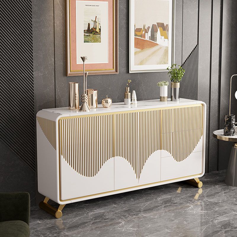 Cassettiera classica Glam Combo Cassettiera portaoggetti in legno per camera da letto