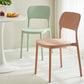 Scandinavian Plastic Kitchen Dining Side Chair Open Back Chair Clearhalo 'Dining Chairs' 'Dining Tables & Seating' 'dining_chair' 'furn' 'furn_dining_chair' 'Furniture' 'furniture_dining_chair' 'Kitchen & Dining Furniture' 1200x1200_eeaef360-7e89-47ac-b125-6563da3bf60a