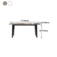 Rectangle Stone Dining table Modern 4 Black Solid Wood Legs Dining Table Clearhalo 'Dining Tables & Seating' 'Dining Tables' 'dining_table' 'furn' 'furn_dining_table' 'Furniture' 'furniture_dining_table' 'Kitchen & Dining Furniture' 'kitchen' 'kitchen_dining_table' 1200x1200_eeb24671-f4f8-44aa-8bd8-c225f79a5e8a