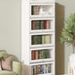 Urban Vertical Standard Bookcase White Manufactured Wood Bookshelf with Glass Doors Clearhalo 'Bookcases' 'furn' 'furn_bookcases' 'Furniture' 'furniture_bookcases' 'Office Furniture' 1200x1200_eeb2d53e-90f4-4f1b-8935-c40055a4d92c