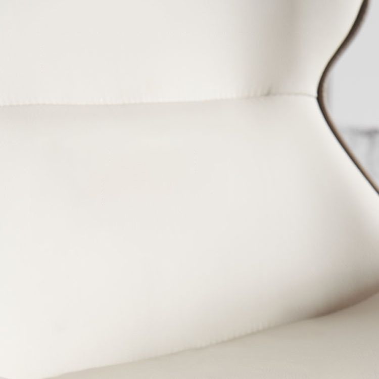 Contemporary Living Room Leather Side Chair Matte Finish Wingback Dining Chair Clearhalo ' kitchen&dining_furn' 'Dining Chairs' 'Dining Tables & Seating' 'dining_chair' 'furn' 'furn_dining_chair' 'Furniture' 'furniture_dining_chair' 'Kitchen & Dining Furniture' 'kitchen' 1200x1200_eeb47add-68e8-4408-b2b3-d77b78547863