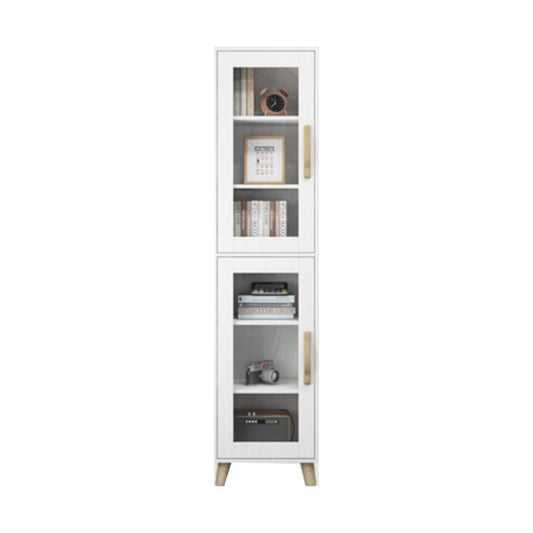 Engineered Wood Standard Bookshelf Modern White Bookcase with Shelves Clearhalo 'Bookcases' 'furn' 'furn_bookcases' 'Furniture' 'Office Furniture' 1200x1200_eeb4e0be-6ab0-4dac-a74a-a5c0665b97b4
