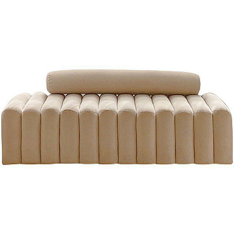 14.96" H Contemporary Solid Color Velvet Armless Sofa for Living Room Clearhalo 'furn' 'furn_sofas' 'Furniture' 'Living Room Furniture' 'Sofa' 'sofas' 1200x1200_eeb54db6-e7b4-45e5-b661-b272429663a7