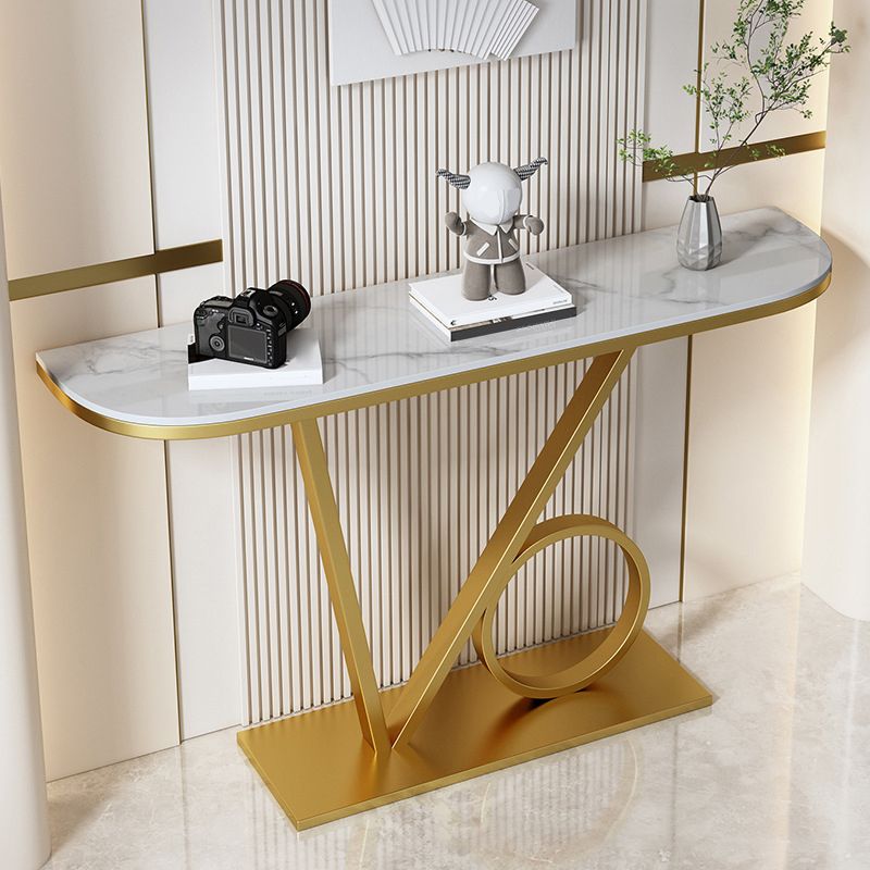 Consola Slate Glam Tabla de 11.8 pulgadas de ancho Consola resistente a la mancha