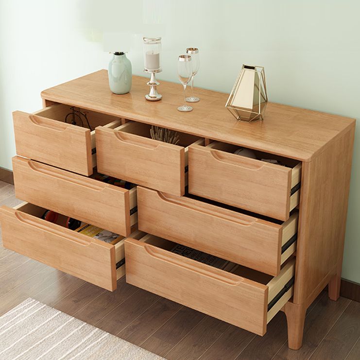 Rubberwood 15.4" D Accent Chest Drawers Included Storage Cabinet Clearhalo 'Cabinets & Chests' 'cabinets_chests' 'furn' 'furn_cabinets_chests' 'Furniture' 'Living Room Furniture' 1200x1200_eebc46d3-b0ae-4b3f-8e5a-bf30a49d33ce