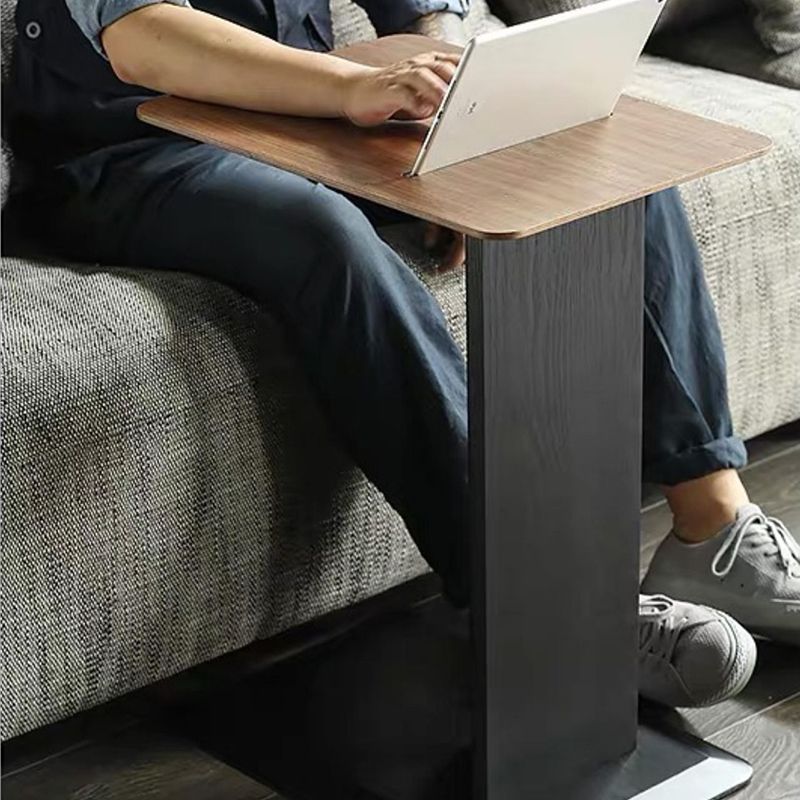 Modern Accent Side Table Wood Square Pedestal Side Table for Living Room Clearhalo 'Coffee & Accent Tables' 'End & Side Tables' 'end_side_tables' 'furn' 'furn_end_side_tables' 'Furniture' 'Living Room Furniture' 1200x1200_eebf821b-6338-4dd4-a1eb-5ed48235545a