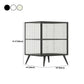 Contemporary Metal Nightstand Lower Shelf Bedside Cabinet with Door for Bedroom Clearhalo 'Bedroom Furniture' 'furn' 'furn_night_stand' 'Furniture' 'night_stand' 'Nightstands' 1200x1200_eebf8ca8-7677-426b-932a-2c7462da7486