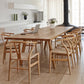 Industrial Solid Wood Dining Table Set 1/9 Pieces Dining Set for Home Use