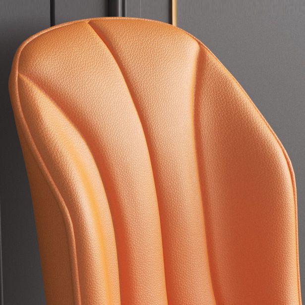 Metal Contemporary Dining Room Chairs Metallic Finish Wingback Side Chairs Clearhalo ' kitchen&dining_furn' 'Dining Chairs' 'Dining Tables & Seating' 'dining_chair' 'furn' 'furn_dining_chair' 'Furniture' 'furniture_dining_chair' 'Kitchen & Dining Furniture' 'kitchen' 1200x1200_eec71af4-04b6-4ba1-b843-2ccfdd5381bd