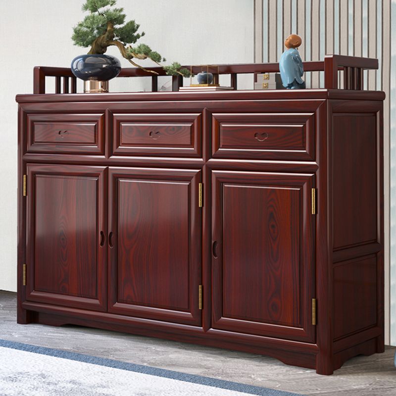 Traditional Rectangle Storage Cabinet Solid Wood Accent Cabinet Clearhalo 'Cabinets & Chests' 'cabinets_chests' 'furn' 'furn_cabinets_chests' 'Furniture' 'Living Room Furniture' 1200x1200_eecd9ba1-5e27-421d-b27a-677926f8087b