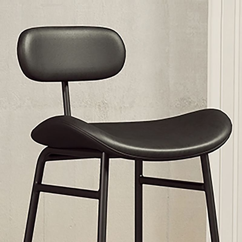 Armless Upholstered Counter Stool Industrial Bucket Seat Bar Stool Clearhalo 'Bar Furniture' 'Bar Stools' 'bar_stools' 'furn' 'furn_bar_stools' 'Furniture' 'Kitchen & Dining Furniture' 1200x1200_eece0cb5-e17b-4a28-9d26-fcfee7bb445c