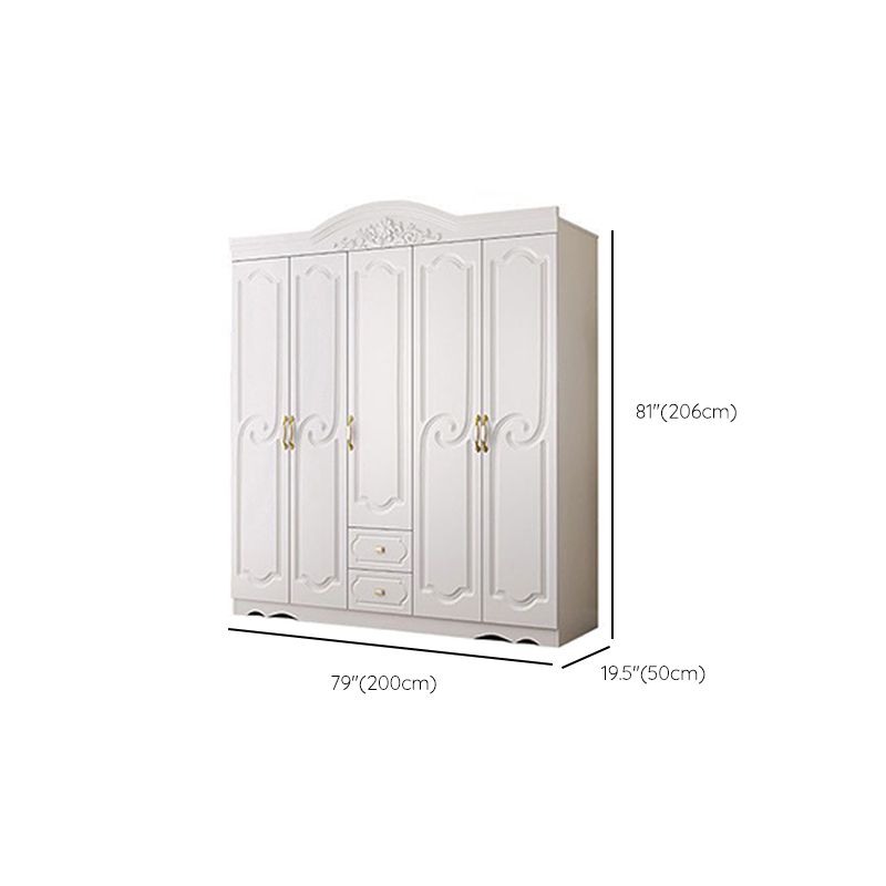 Entwickelter Holzgarderobe Kabinett Französische Landgarderobe Armoire