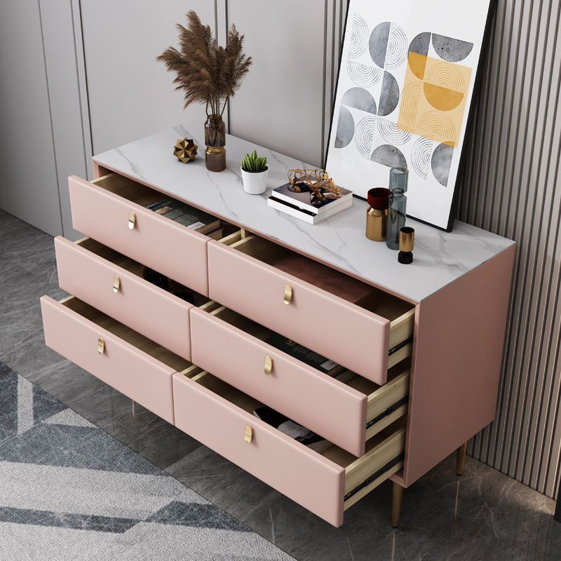 Capante de almacenamiento clásico de almacenamiento glamoroso cofre de almacenamiento de piedra. Ancho de 15.6 pulgadas