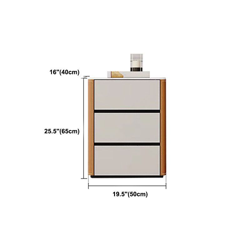 15,6-inch breedte Glam Dresser Stone opbergkist met 2/3/4 laden