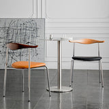 Contemporary Style Side Chair Open Back Dining Room Chair for Home