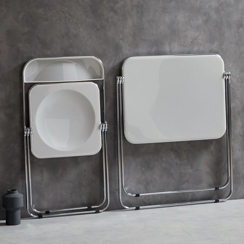 Acryl -gebogen eigentijds schrijfdesk vouwen Home Desk 25.2 "L x 19.7" W x 30.3 "H H