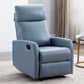 Contemporary Rocking Standard Recliner25.6" Wide Solid Color Recliner Chair