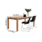 Rectangle 4 Legs Minimalist Dining Table Solid Wood Fixed Table for Restaurant Clearhalo ' dining_table' 'Dining Tables & Seating' 'Dining Tables' 'furn' 'furn_dining_table' 'Furniture' 'furniture_dining_table' 'Kitchen & Dining Furniture' 'kitchen&dining_furn' 'kitchen' 'kitchen_dining_table' 1200x1200_eed795ef-be72-4f2d-a4c7-4f2249586c11
