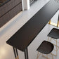 Black and Gold Pub Height Dining Table Glam Counter Wine Table Clearhalo 'Bar Furniture' 'Bar Tables' 'bar_tables' 'furn' 'furn_bar_tables' 'Furniture' 'Kitchen & Dining Furniture' 1200x1200_eed7ea3f-f28a-4d1d-a054-ca41b2ca486a