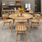 Industrial Solid Wood Dining Table Extendable Trestle Dining Table with 4 Legs Clearhalo 'Dining Tables & Seating' 'Dining Tables' 'dining_table' 'furn' 'furn_dining_table' 'Furniture' 'furniture_dining_table' 'Kitchen & Dining Furniture' 1200x1200_eed82fca-d7fd-4d16-9b0c-04ea0ae139ed