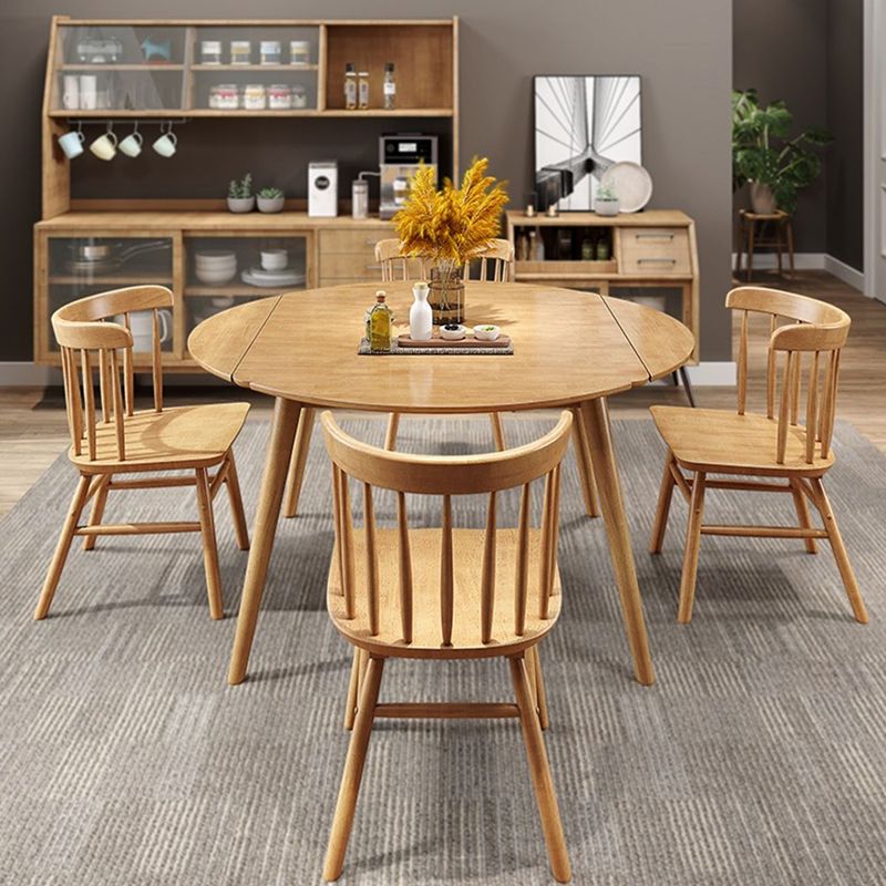 Industrial Solid Wood Dining Table Extendable Trestle Dining Table with 4 Legs Clearhalo 'Dining Tables & Seating' 'Dining Tables' 'dining_table' 'furn' 'furn_dining_table' 'Furniture' 'furniture_dining_table' 'Kitchen & Dining Furniture' 1200x1200_eed82fca-d7fd-4d16-9b0c-04ea0ae139ed