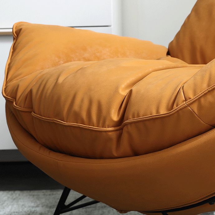 Modern Style Rocking Chair Indoor Sofa Rocking Chair with Cushion Clearhalo 'Chairs & Seating' 'furn' 'furn_rocking_chairs' 'Furniture' 'Living Room Furniture' 'Rocking Chairs' 'rocking_chairs' 1200x1200_eed9691e-171e-4a46-a3ad-019328e411cc