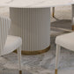 Traditional Luxury Round Dining Table White Sintered Stone Table with Pedestal Base Clearhalo ' dining_table' 'Dining Tables & Seating' 'Dining Tables' 'furn' 'furn_dining_table' 'Furniture' 'furniture_dining_table' 'Kitchen & Dining Furniture' 'kitchen&dining_furn' 'kitchen' 'kitchen_dining_table' 1200x1200_eedb6927-ec56-44ef-8337-e92879958a5b