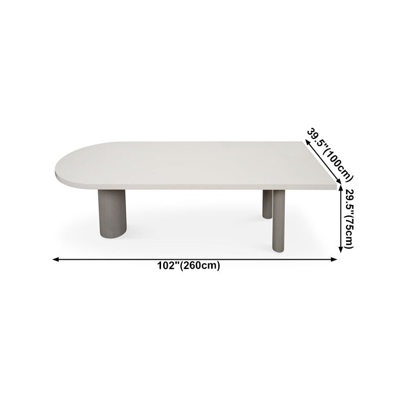 Solid Wood Contemporary Dining Table Pine Wood Free Form Table for Kitchen Clearhalo ' dining_table' 'Dining Tables & Seating' 'Dining Tables' 'furn' 'furn_dining_table' 'Furniture' 'furniture_dining_table' 'Kitchen & Dining Furniture' 'kitchen&dining_furn' 'kitchen' 'kitchen_dining_table' 1200x1200_eedbff69-a61f-44a3-b463-c5e14306177e